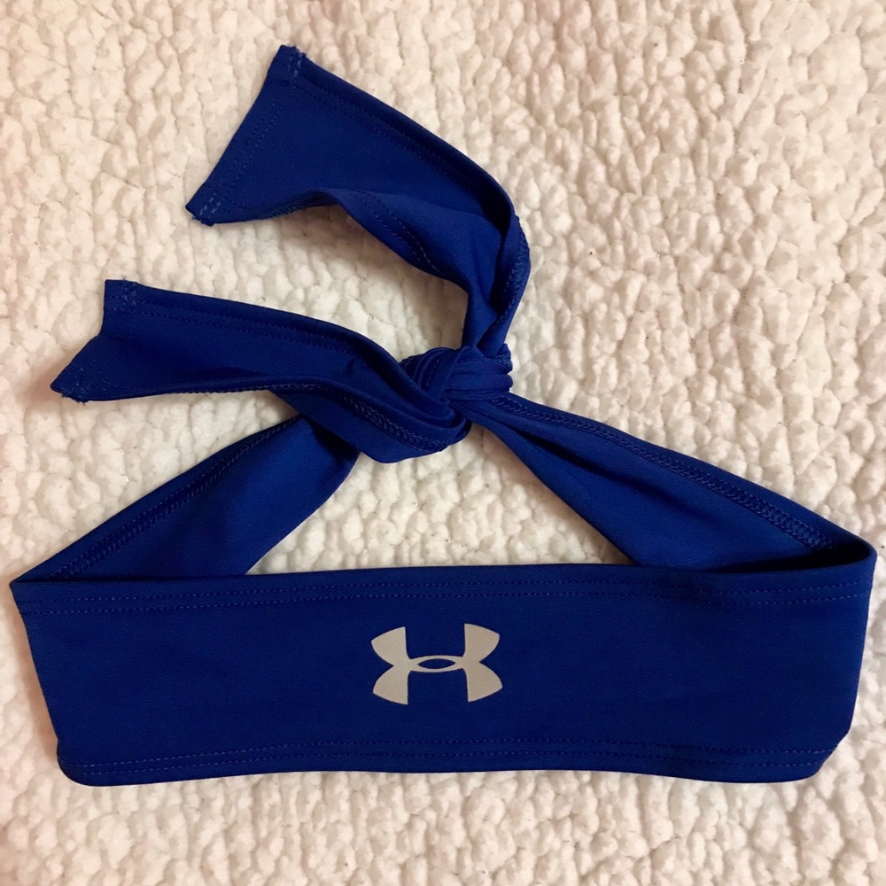 Under Armour Royal Blue Tie Headband